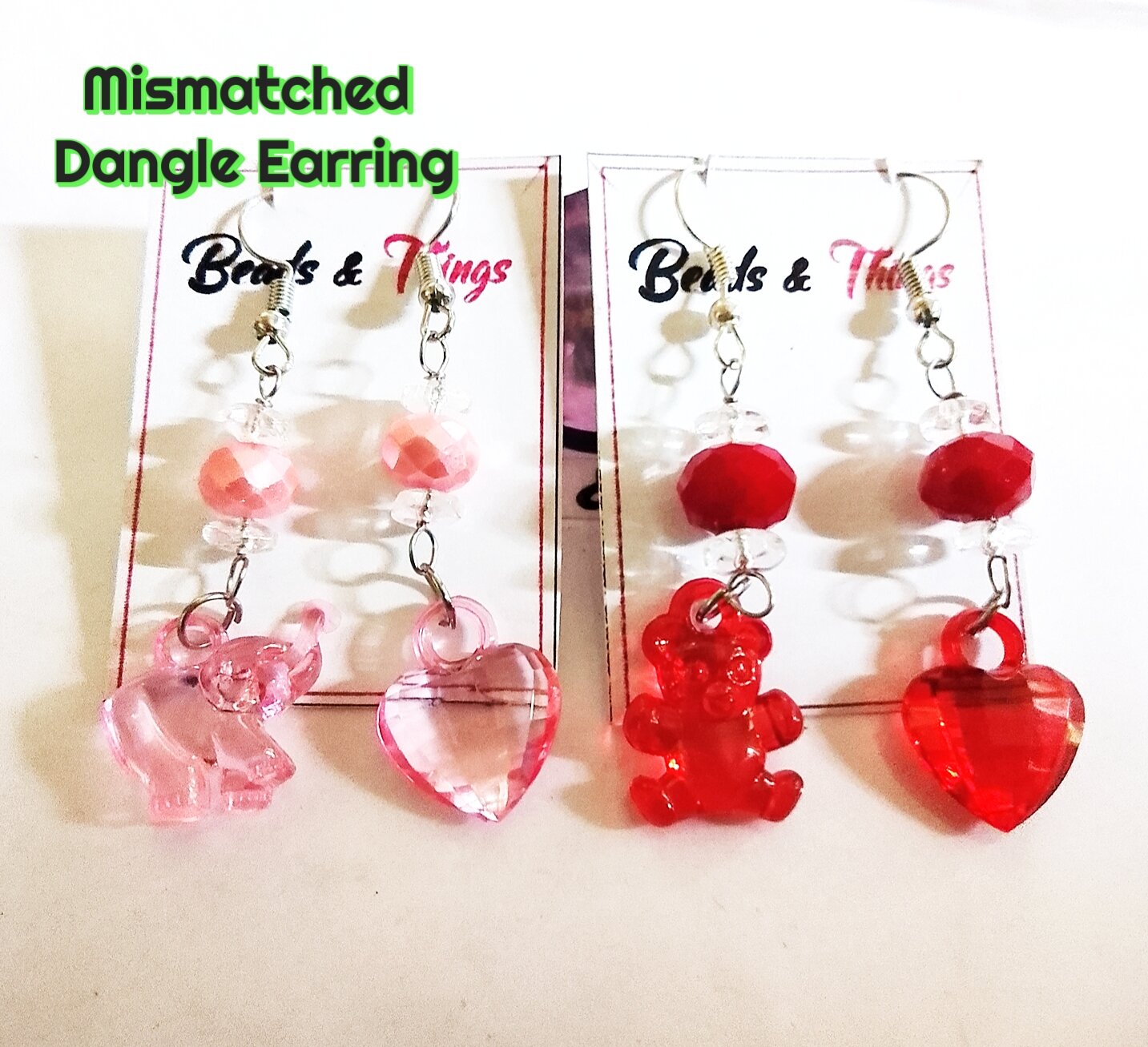 Spikes Mismatched Dangle Earrings