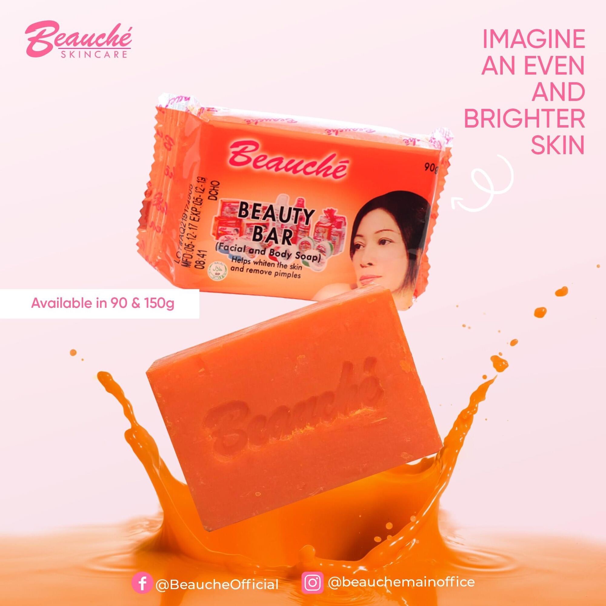 Beauche Beauty Bar Soap 90g | Lazada PH