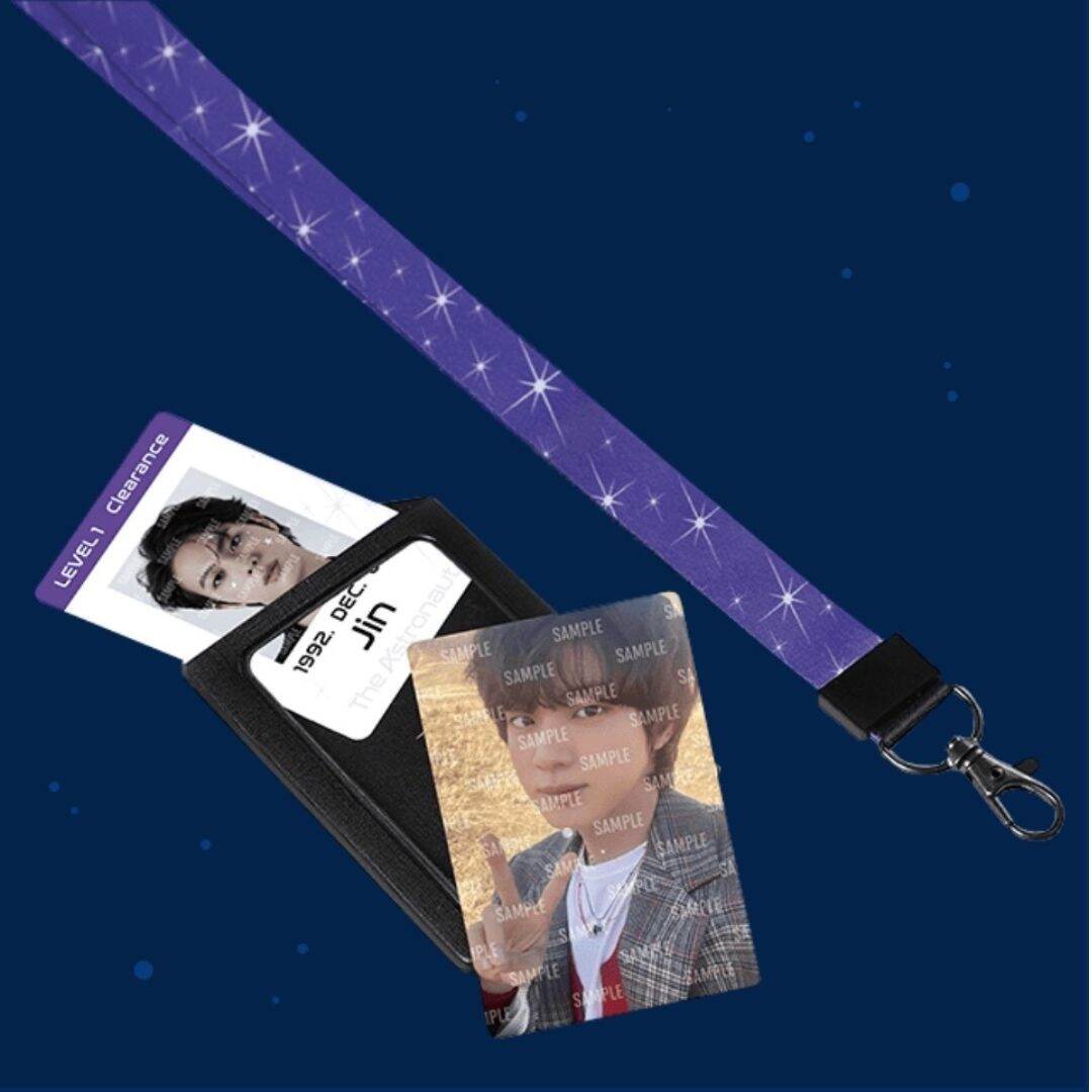 BTS Jin The Astronaut ID Card Holder Set with Special Gift Sticker