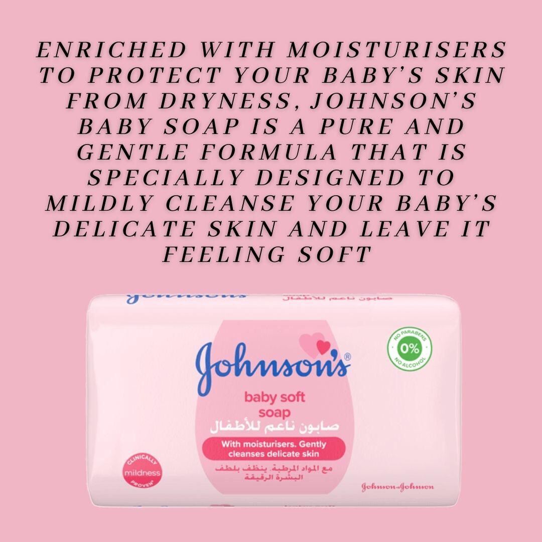 🇦🇪 JOHNSON’s BABY BATH SOAP 125g Lazada PH