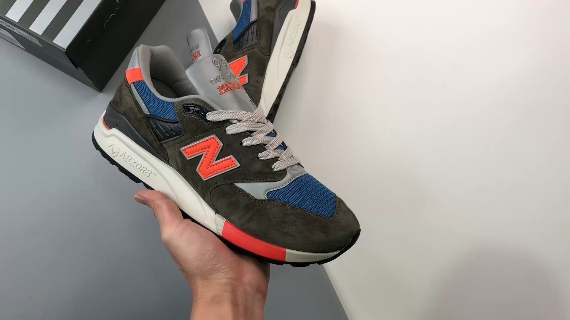 J.crew x new 2024 balance 998 dark military