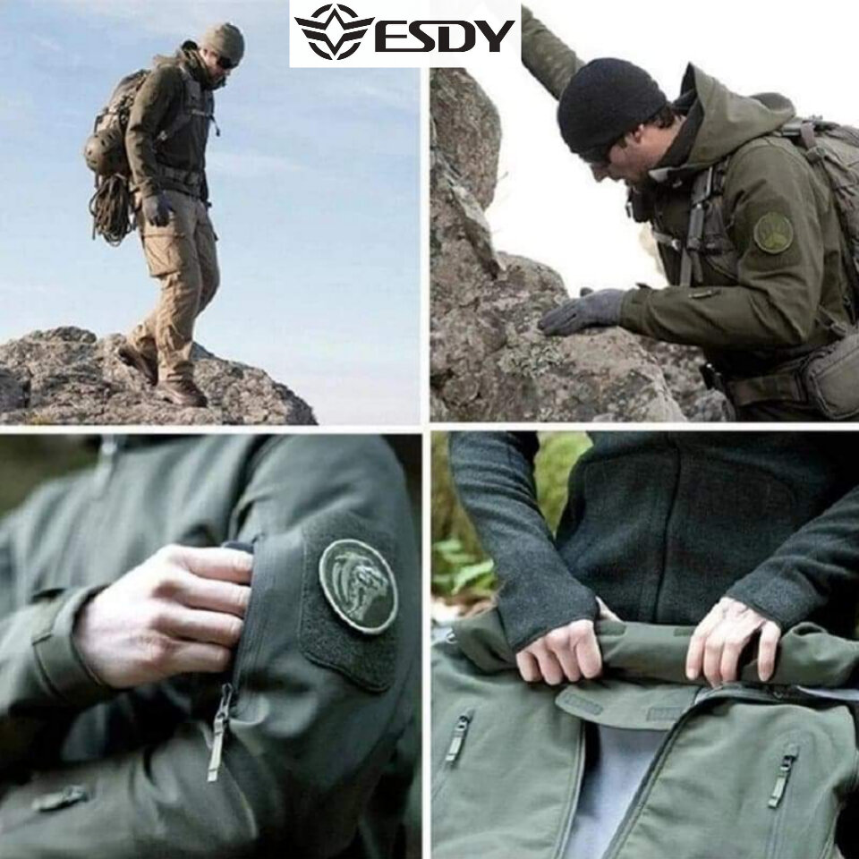 ESDY TAD Waterproof Windproof Softshell Jacket All Weather Unisex Lazada PH