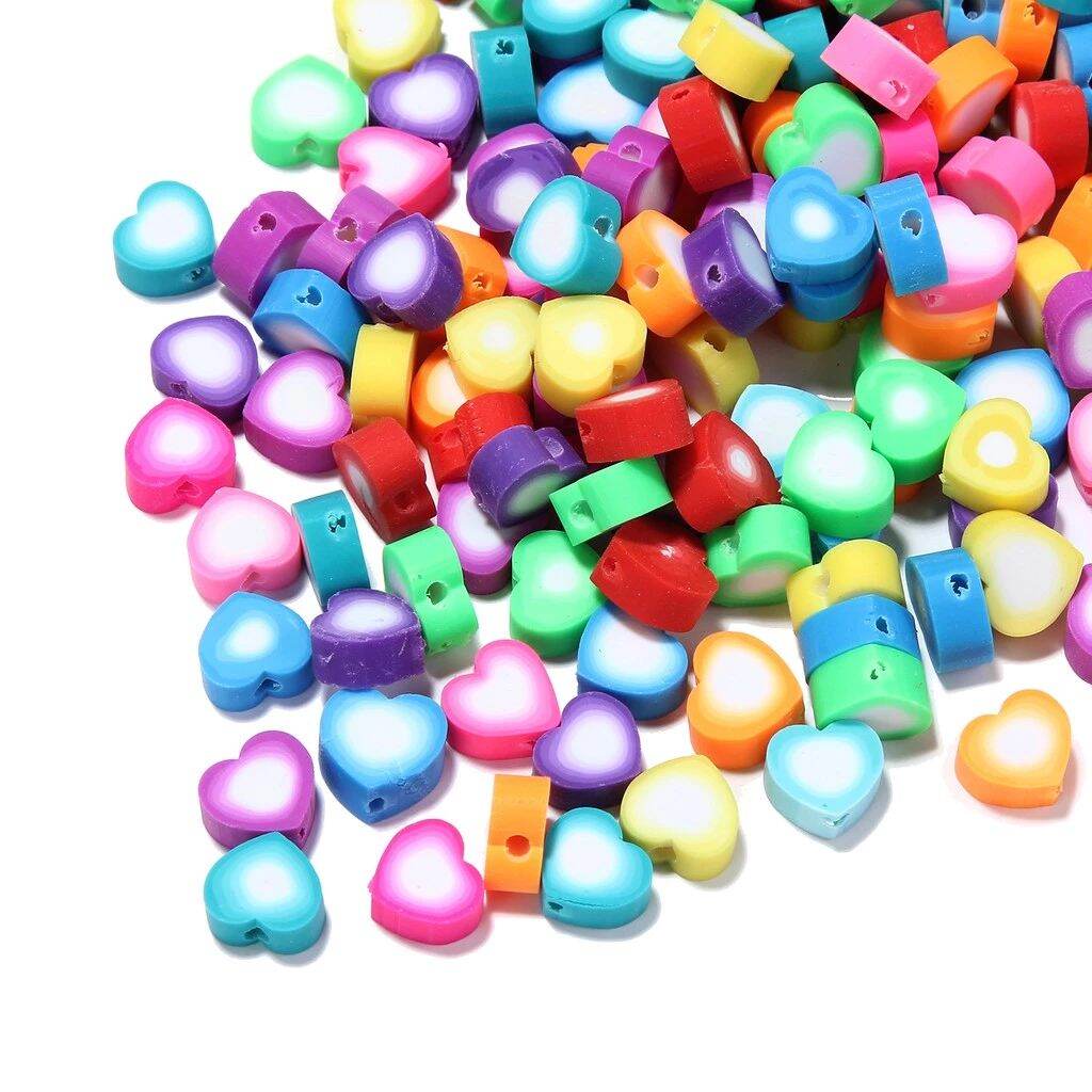 Polymer Clay Beads in Assorted Designs