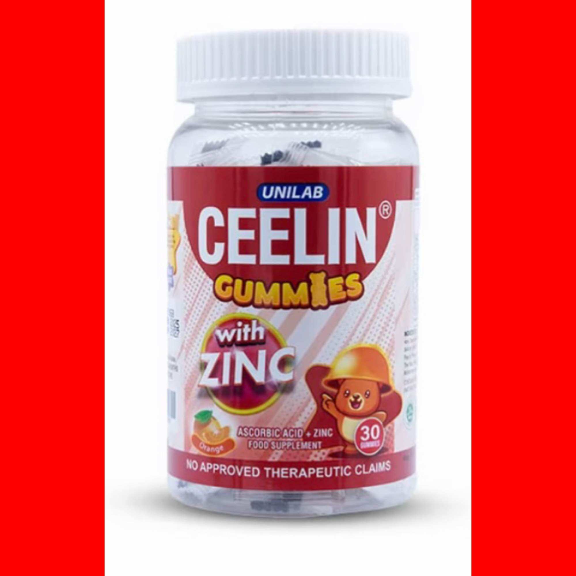 Ceelin Gummies with Zinc 30 Gummies