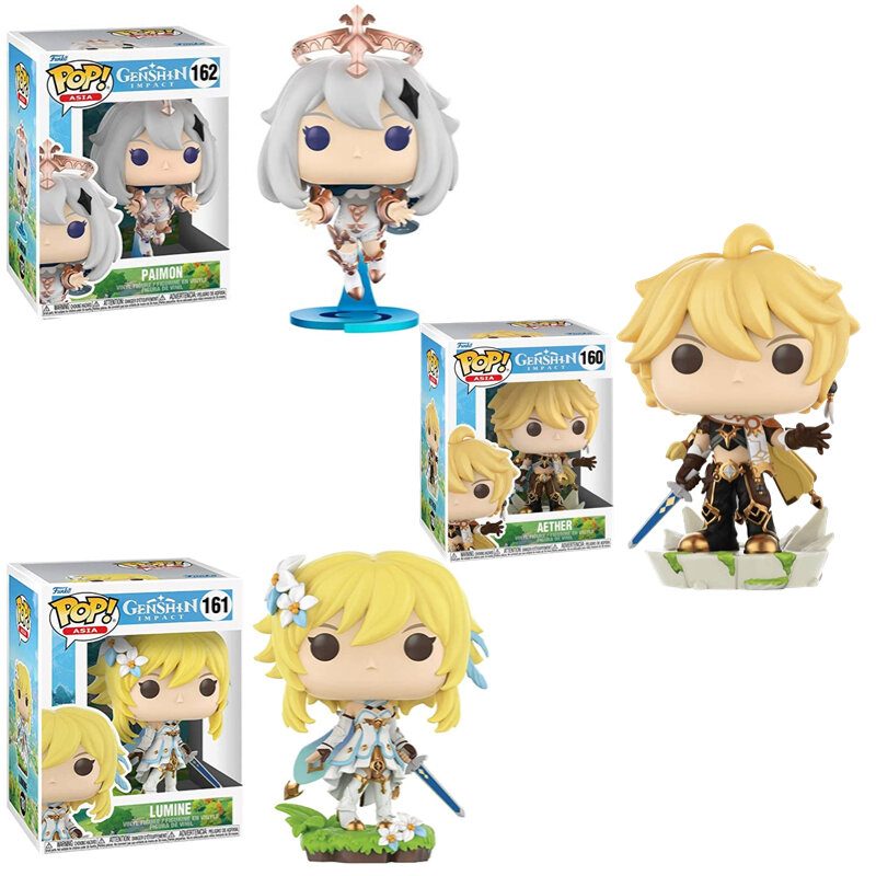 Genshin Impact funko pop Set 160, 161, 162