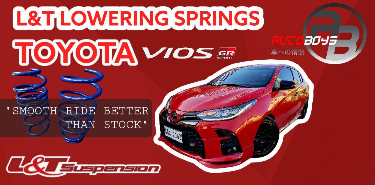 L&T Lowering springs for Vios Gen2,3,4, GRS | Lazada PH