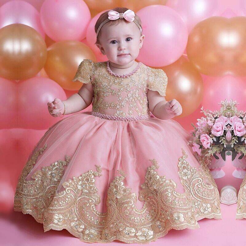1st birthday dress philippines Fuchsia Tulle Baby Girl Dress: Handmade First Birthday Outfit