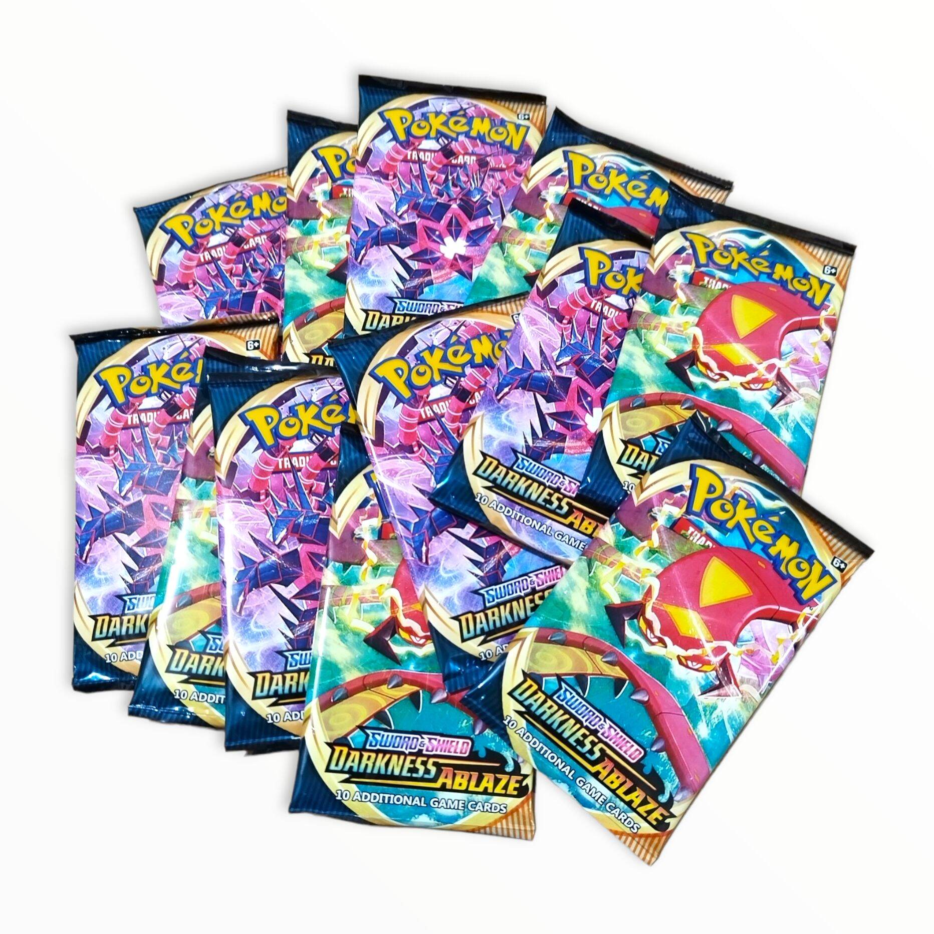 Explore the Dark World 2020 Darkness Ablaze Pokemon Booster pack Pokemon Card Collection