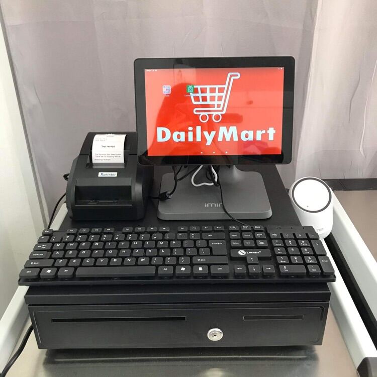 All in one Touchscreen Desktop Pos Machine set Touchscreen
