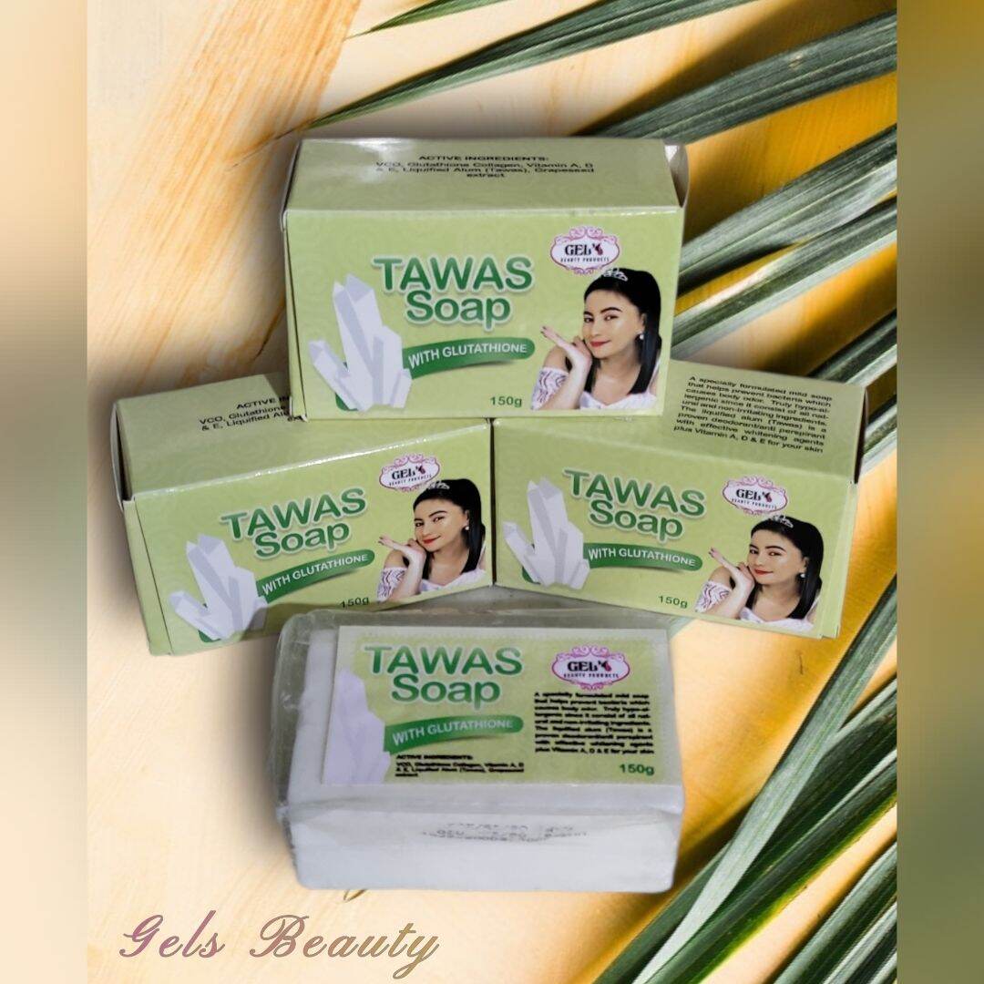 GEL'S Tawas Soap with Glutathione & Collagen