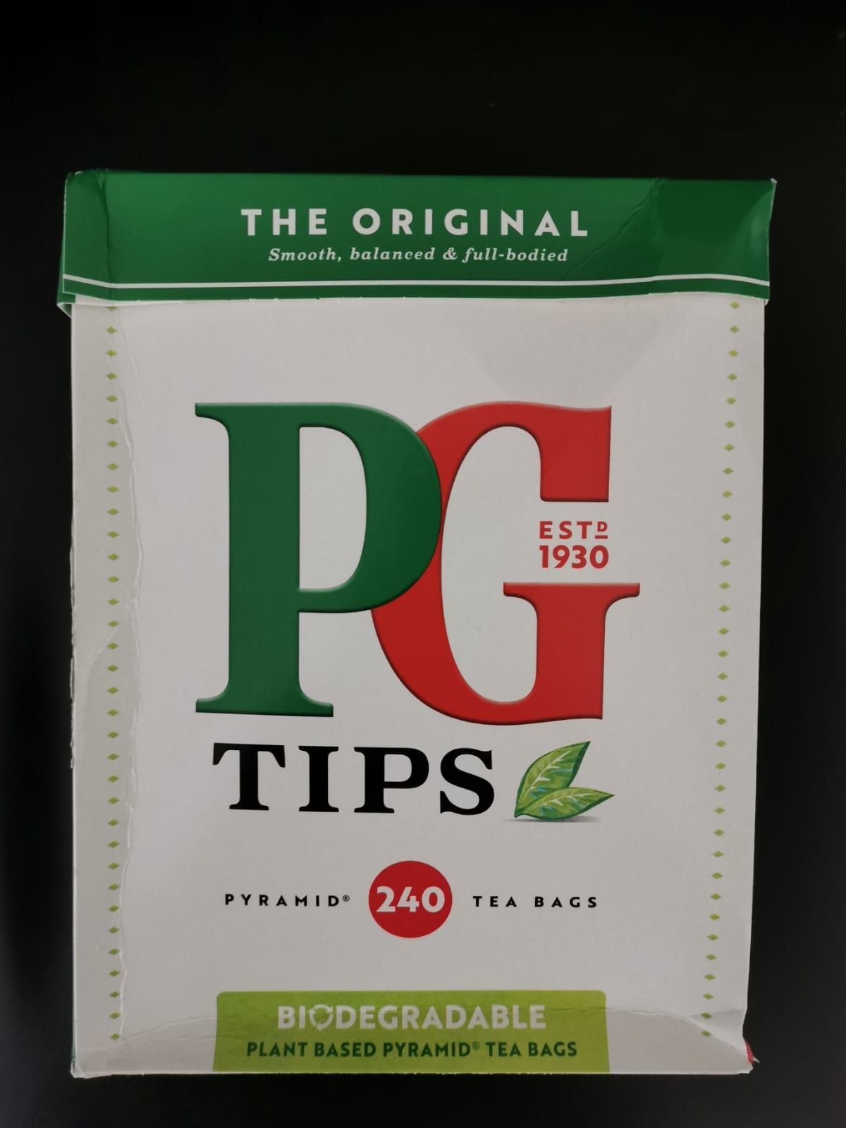 PG Tips Original Biodegradable Tea Bags 160 per pack