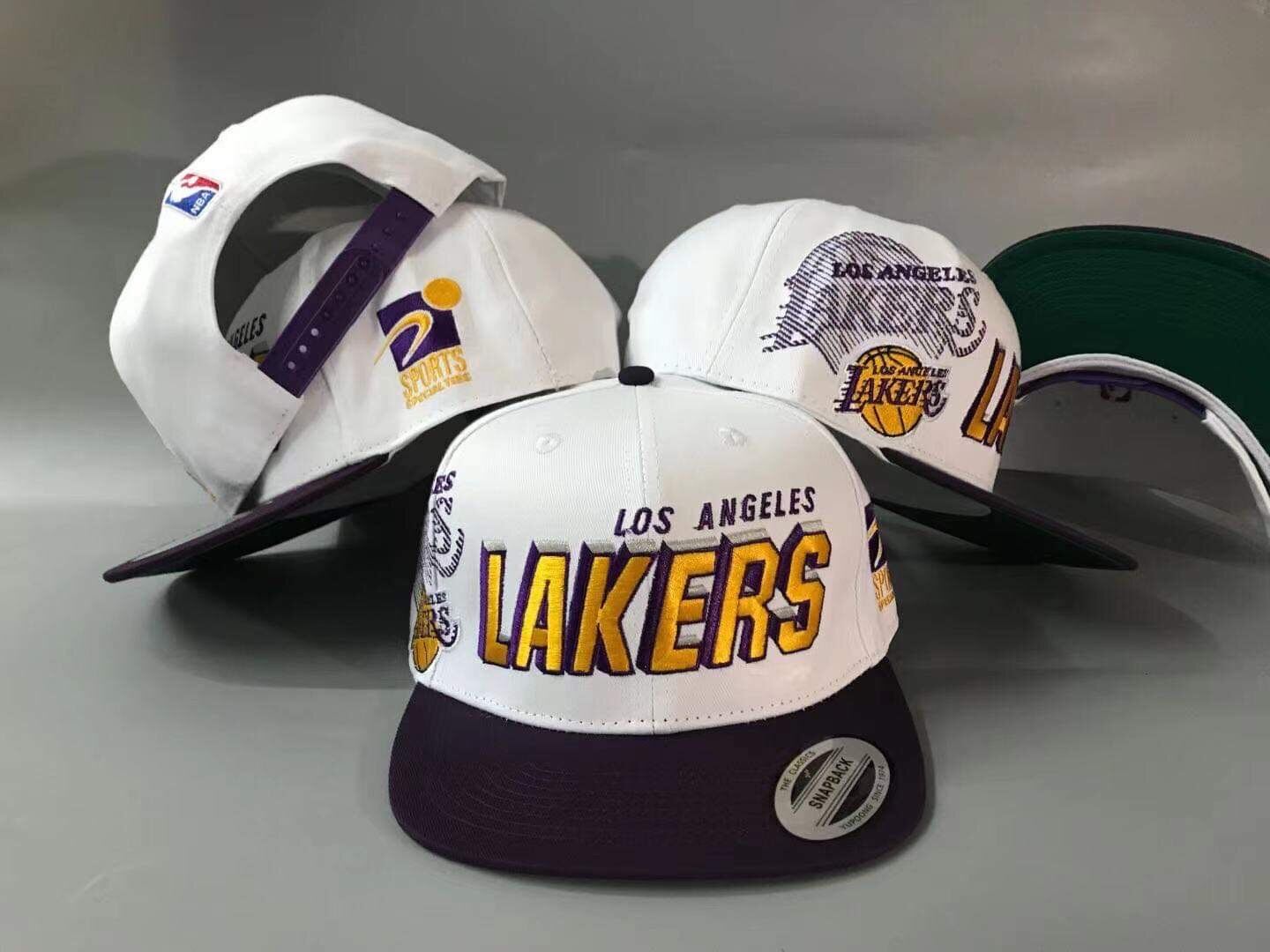 Los Angeles Lakers High Quality Snapback Vintage Cap By sports