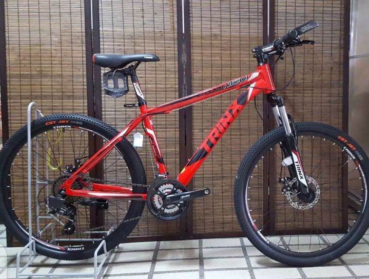 trinx red bike