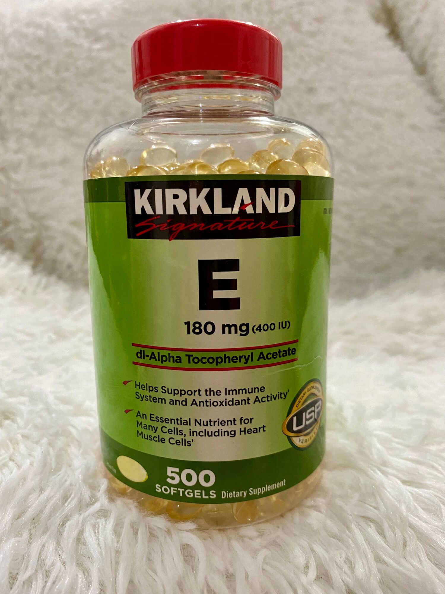 Kirkland Signature Vitamin E 180mg 500softgels Lazada PH