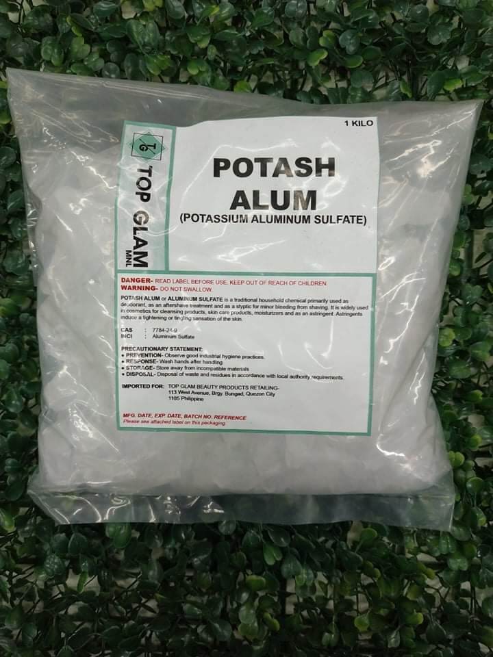 Potash Alum 1kg (Potassium Aluminum Sulfate) Lazada PH
