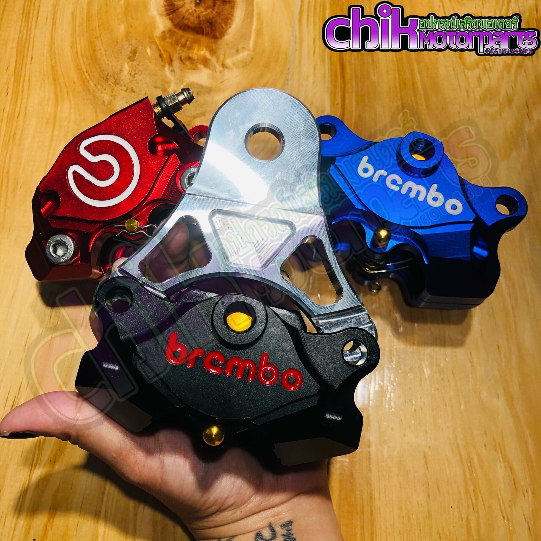 Raider 150 Doraemon 2pot Caliper with bracket for Carb and Fi Lazada PH