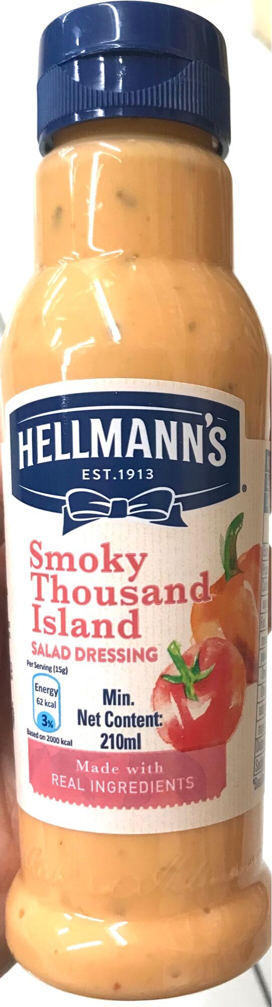 Hellmann’s Smoky Thousand Island Salad Dressing 210mL Lazada PH