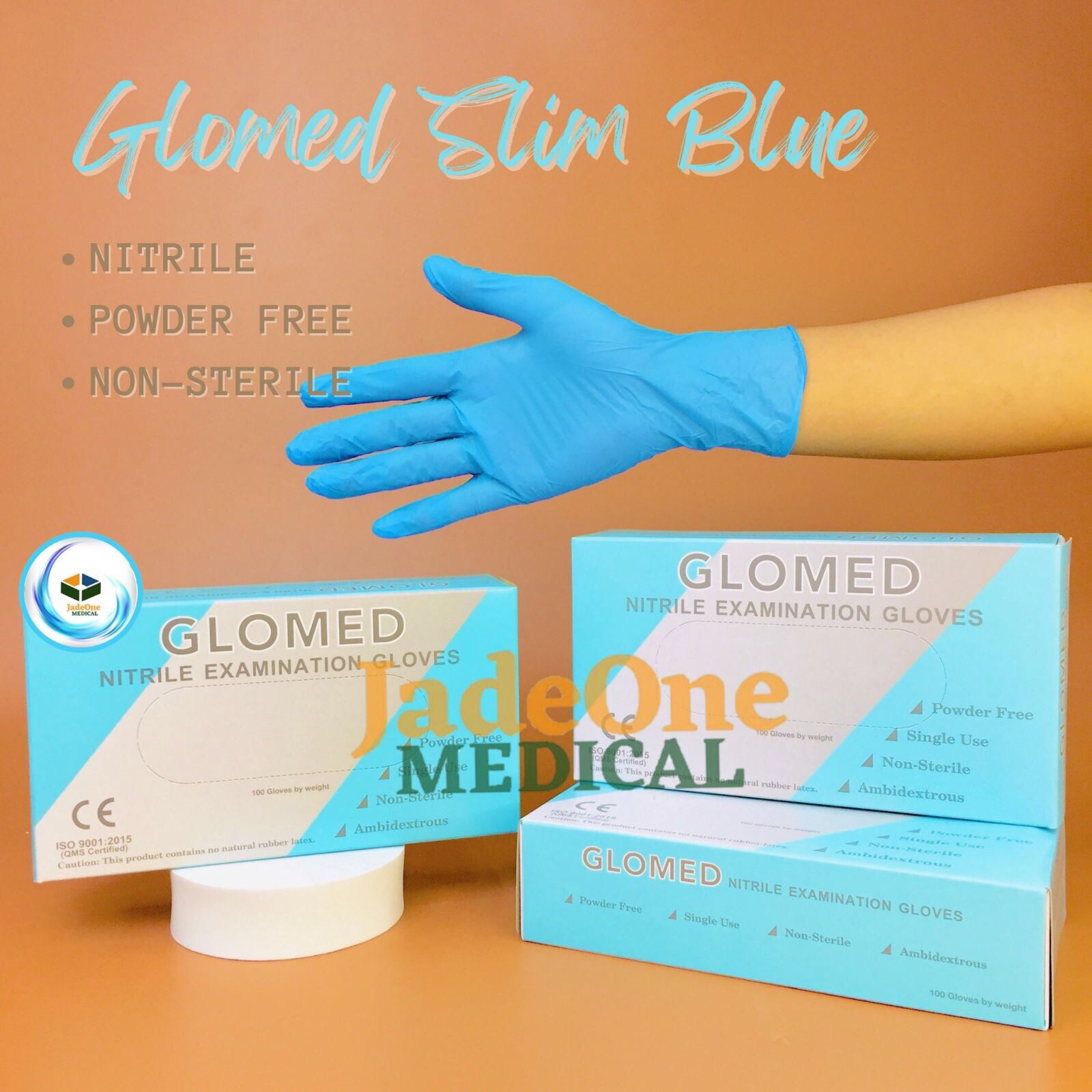 GLOMED Nitrile Examination Gloves