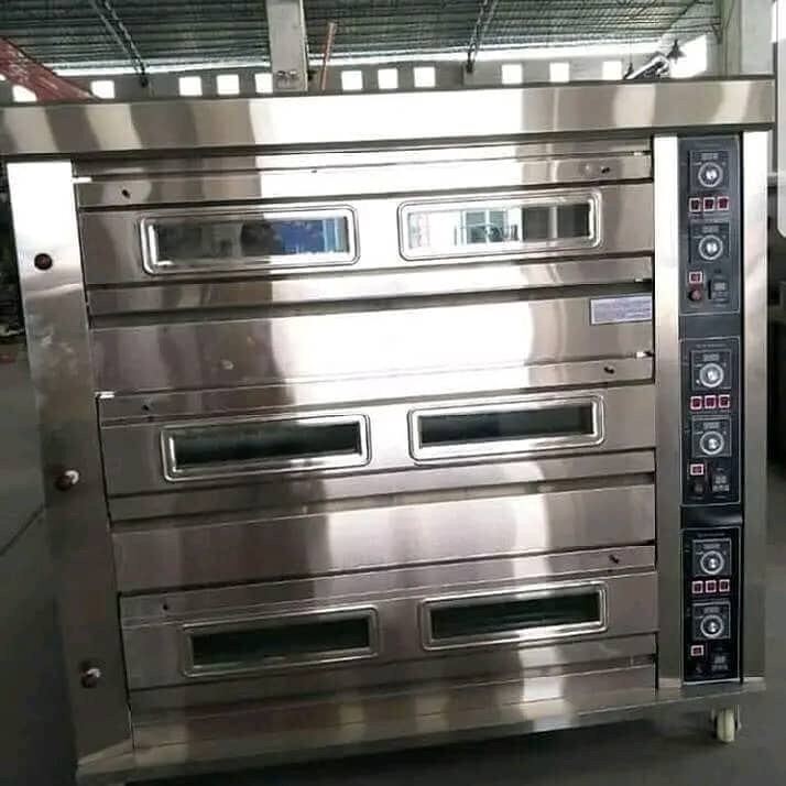 Brand new commercial 3 deck 6 trays gas oven Lazada PH