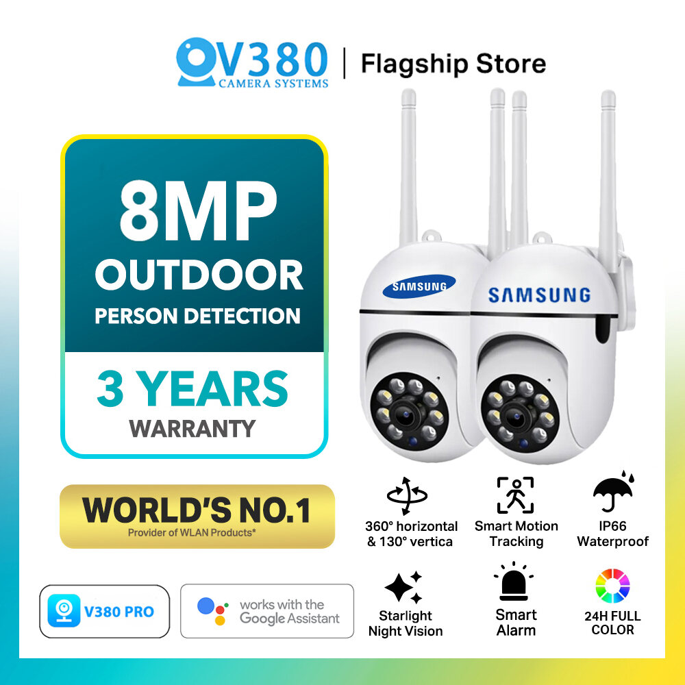 Samsung V380 Pro Bulb CCTV Camera with Night Vision