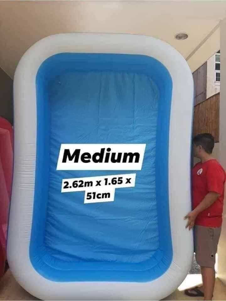 MEDIUM INFLATABLE SWIMMING POOL BRANDNEW BESTWAY Lazada PH