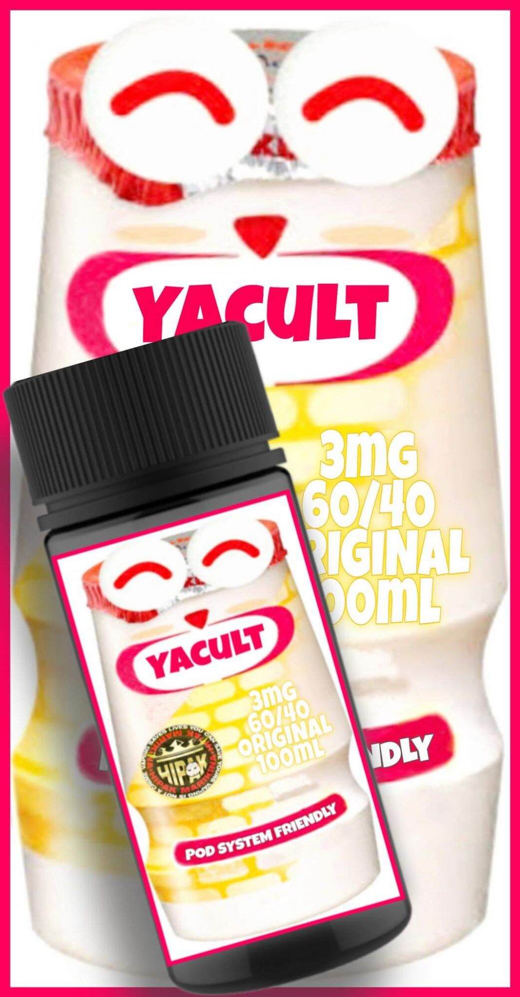 YAKULT CLASSIC FLAVOR 100 ML 60/40 3MG | Lazada PH