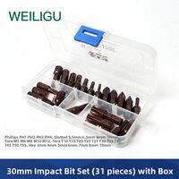 weiligu | Magnetic S2 Steel 8mm Bit Screwdriver Bit Impact