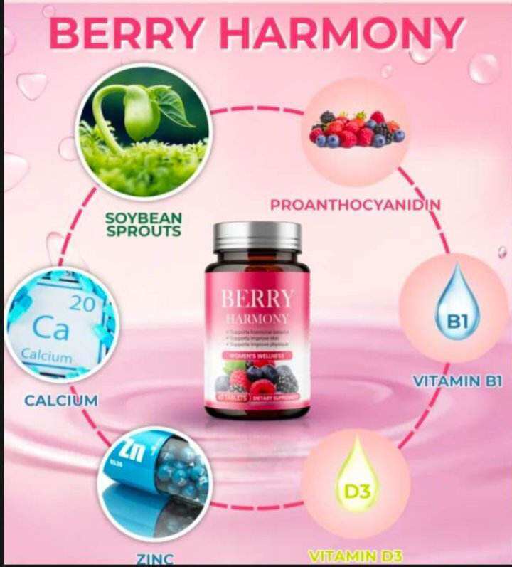 Elicare BERRY HARMONY - Balance Female Hormones Tablet