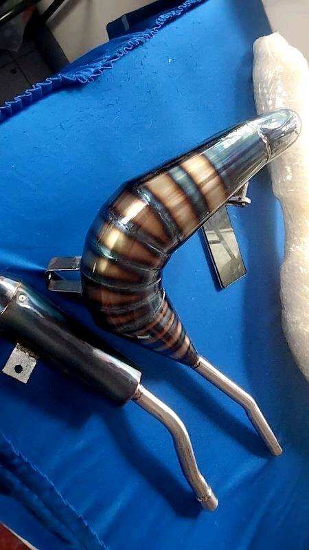 Yamaha dt 125 on sale exhaust pipe