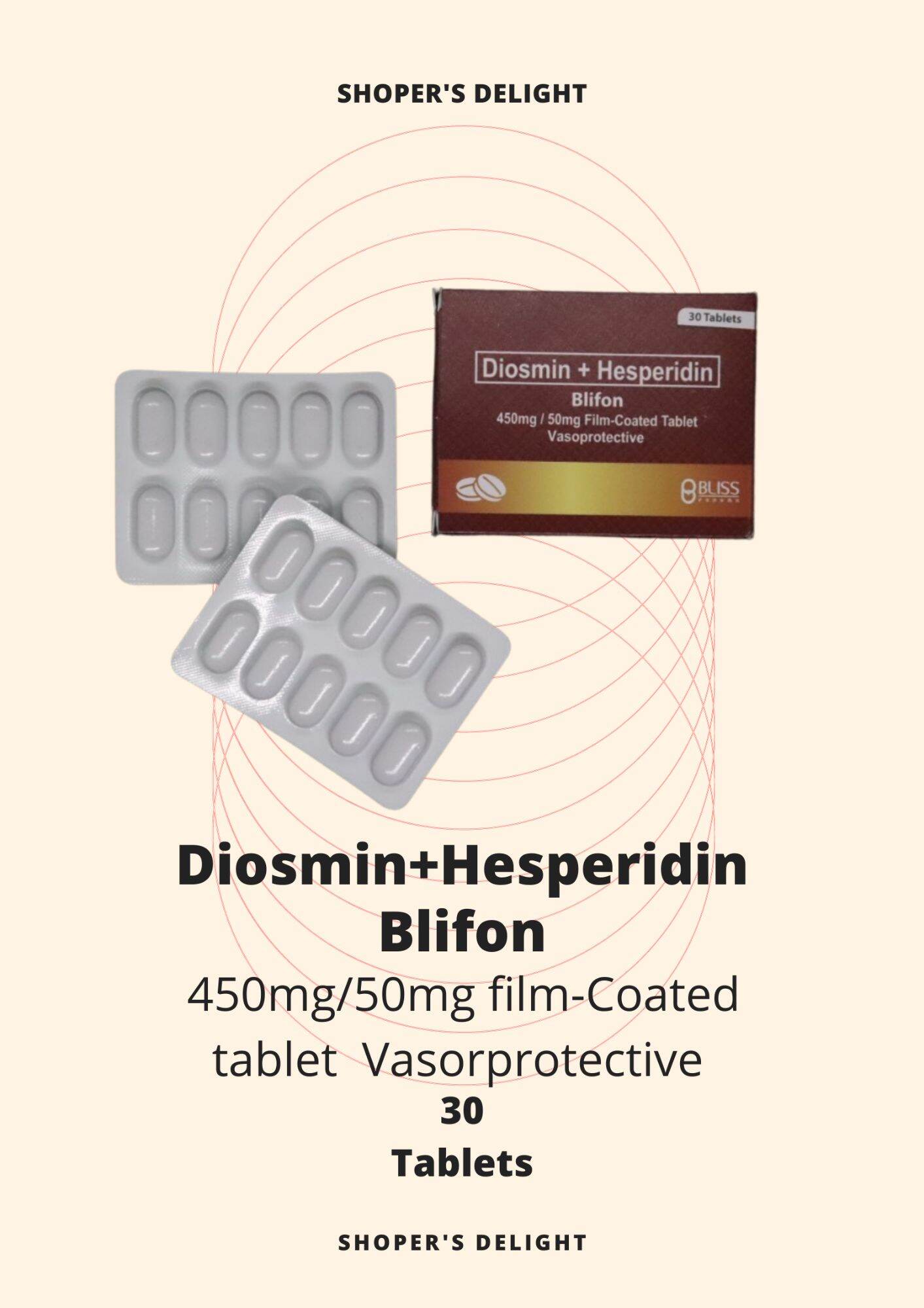BLIFON Diosmin + Hesperidin Lazada PH