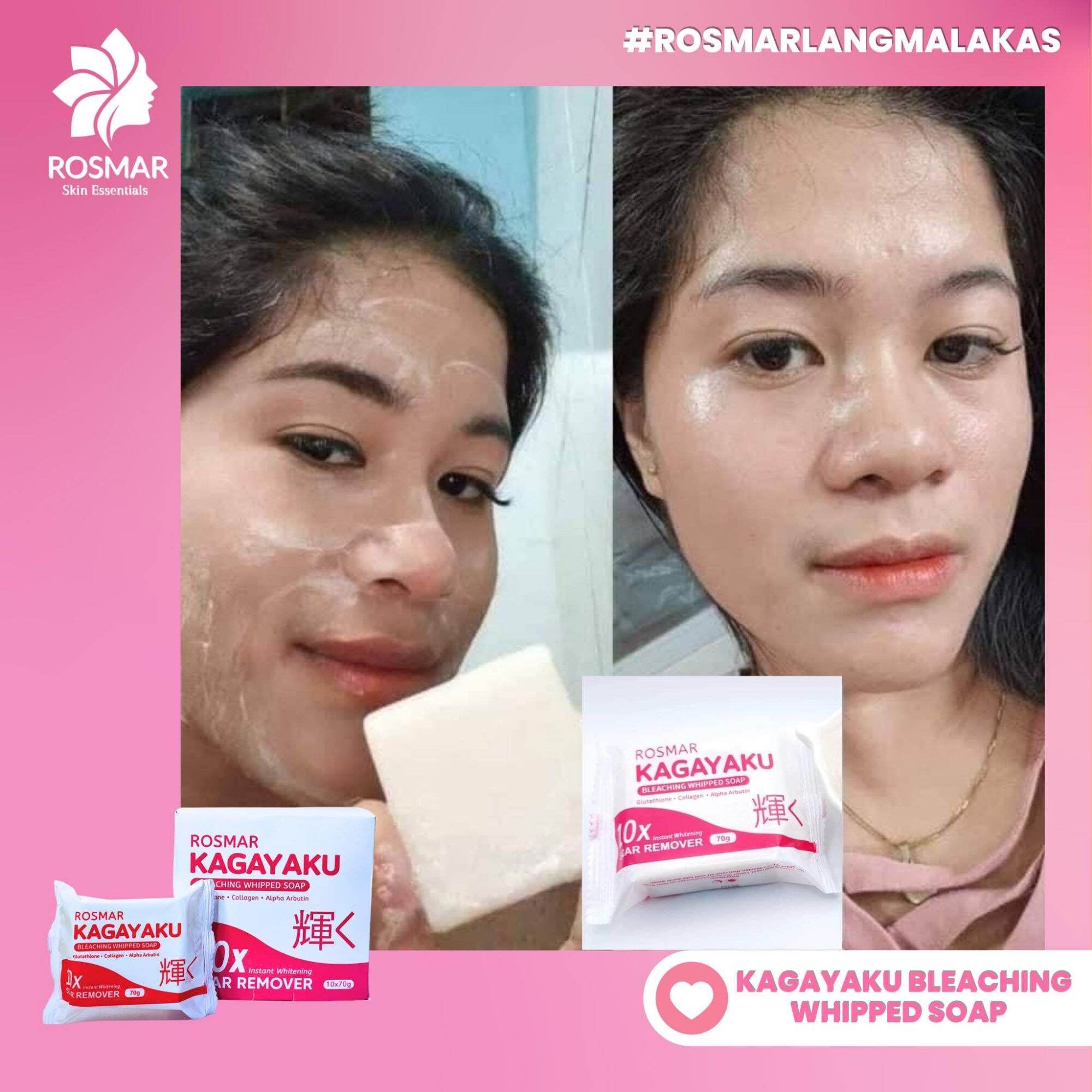 Rosmar Kagayaku Soap sold per piece