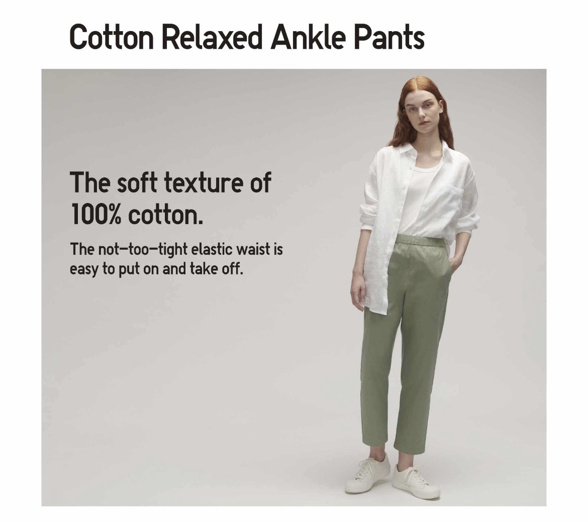 Women's 100% Cotton Pants