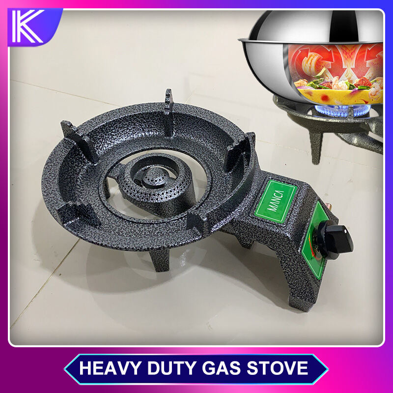 Thickened Cast Iron Single Burner Gas Stove manca