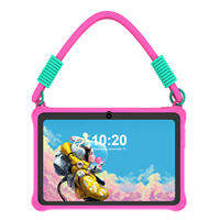 PRITOM Kids Tablet 7 Inch Android 13 4GB (2+2 VIRTUAL) RAM 32GB ROM WiFi Bluetooth Children Software Installed with Lanyard