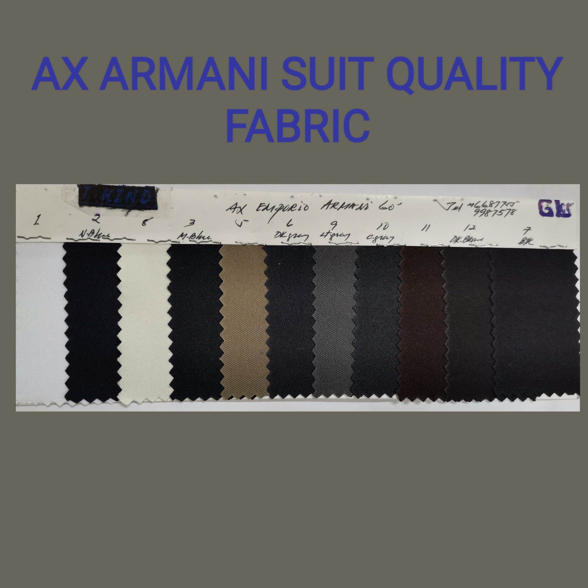 Armani fabric sale