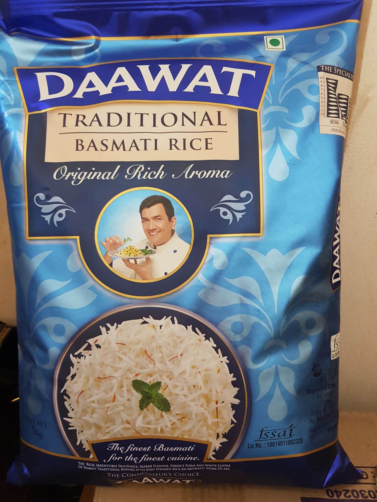 Daawat Traditional Basmati Rice 5kg Lazada PH