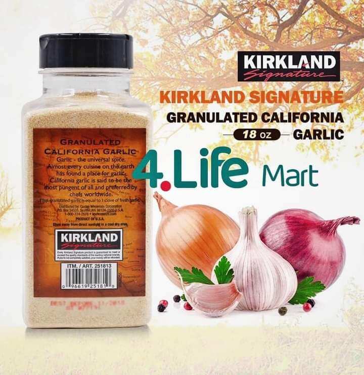 Kirkland Signature Granulated California Garlic Powder 471g Lazada PH