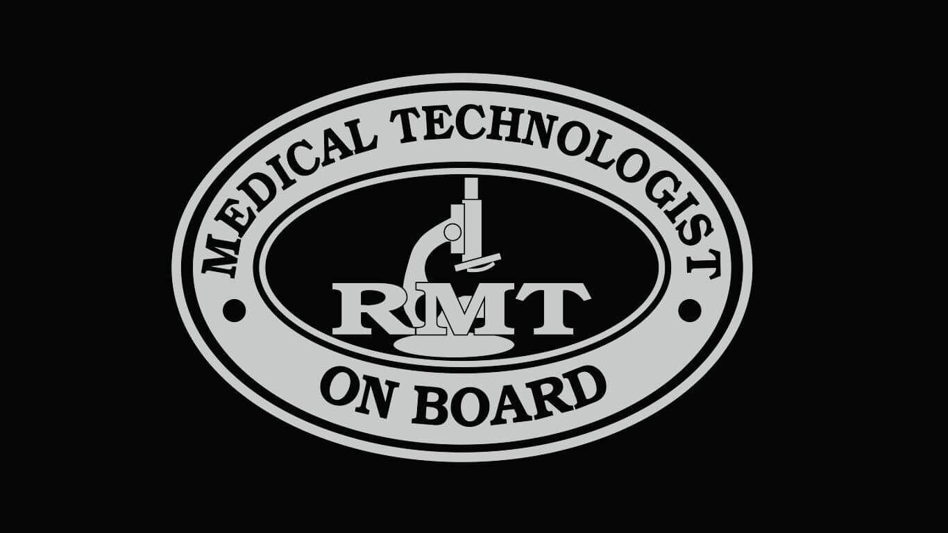 MEDICAL TECHNOLOGIST Car Profession Emblem Accessories Black White