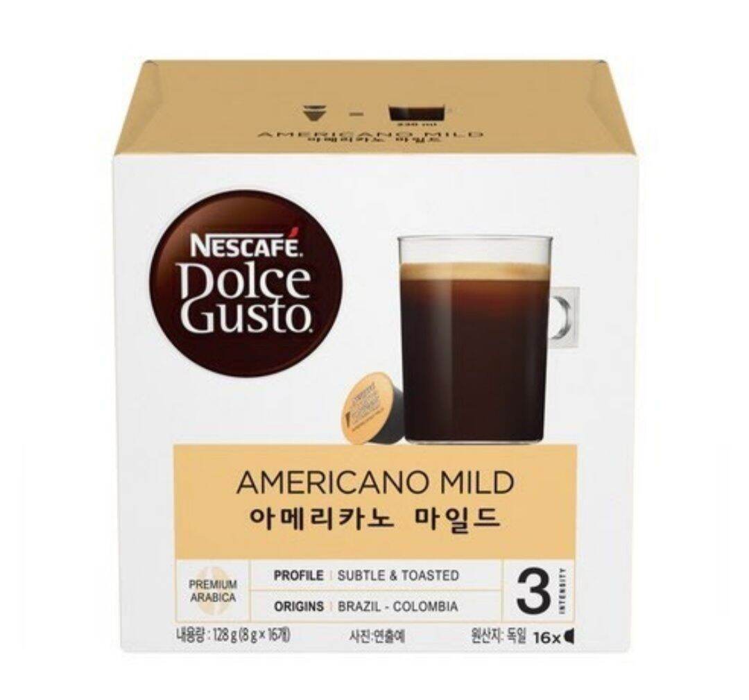 nescafe americano dolce gusto