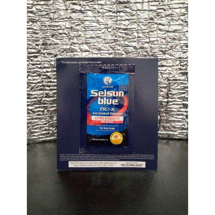 Selsun BLue 6g anti dandruff shampoo tinea versicolor treatment Lazada PH