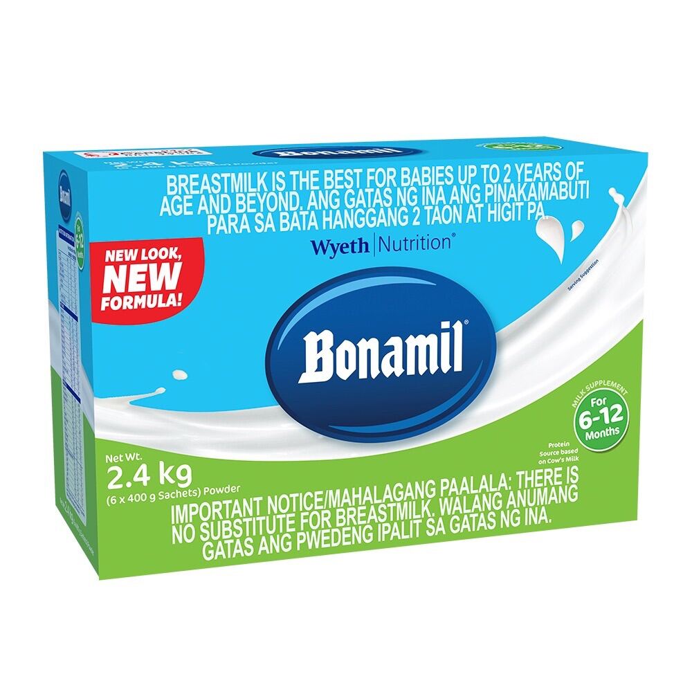 BONAMIL 2.4kg 6-12 Months Old Milk Supplement | Lazada PH