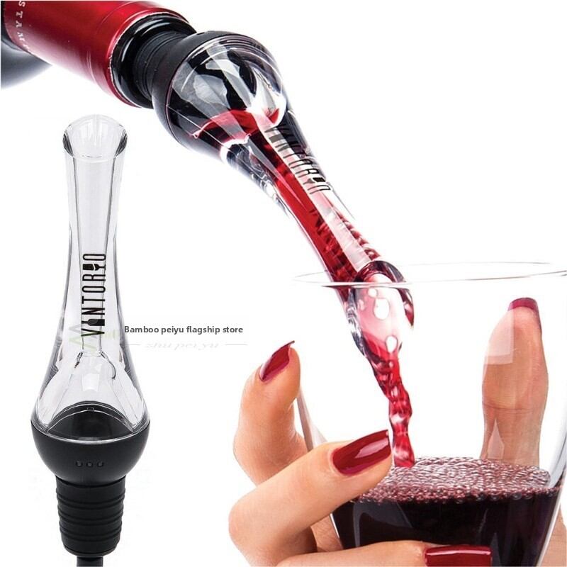 MIAOJIANHAN | Premium Black Acrylic Aerator Pourer Presyo  716 Piso*Libreng Shipping