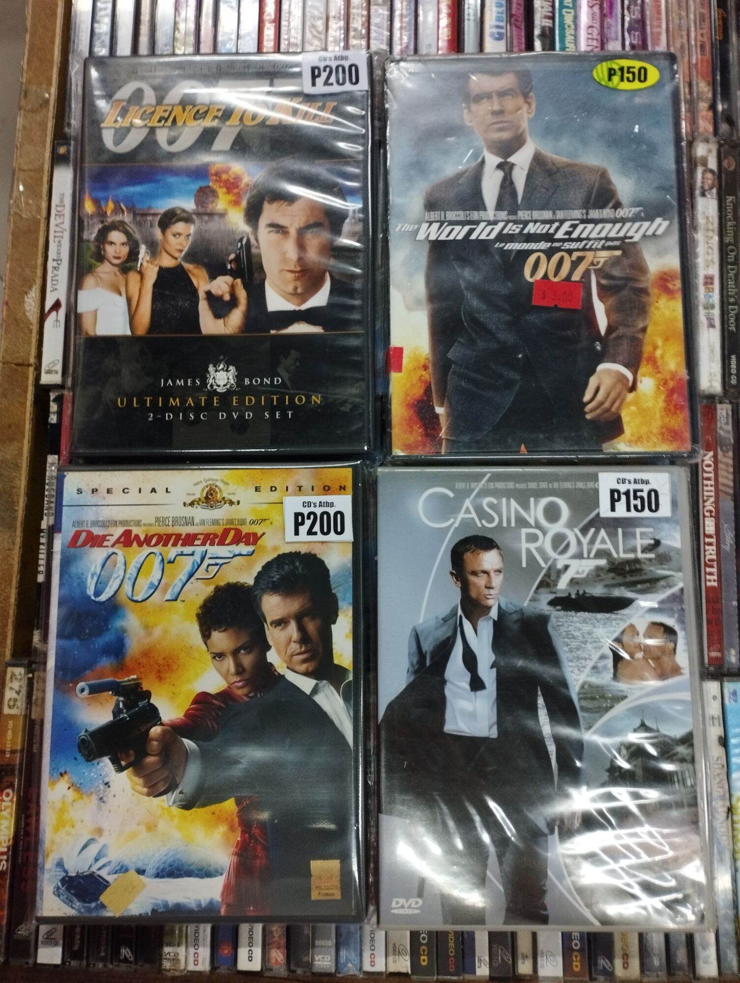 James Bond Movies On DVD s Lazada PH