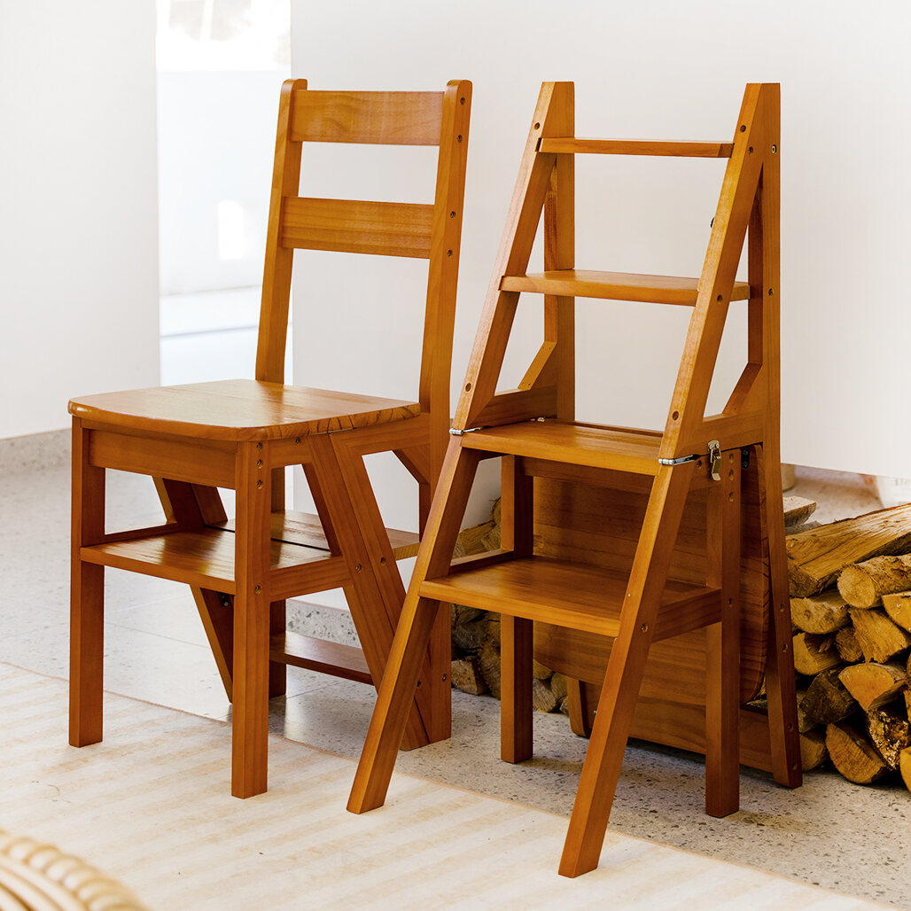 Wooden ladder chair new arrivals