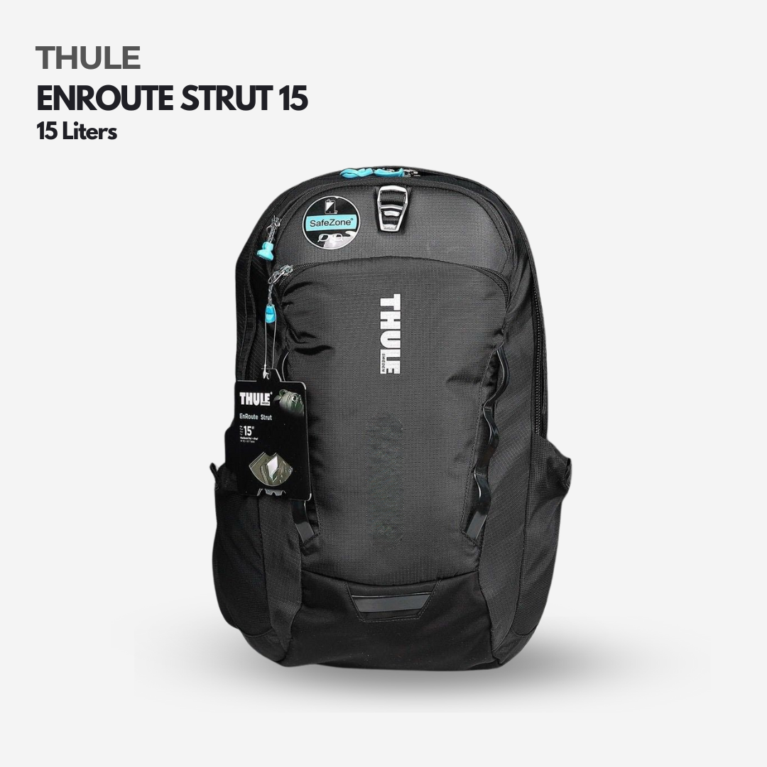 THULE EnRoute Strut 15インチ ブラック Thule Enroute Strut 15 - Black Unisex Urban Backpack Nylon Laptop