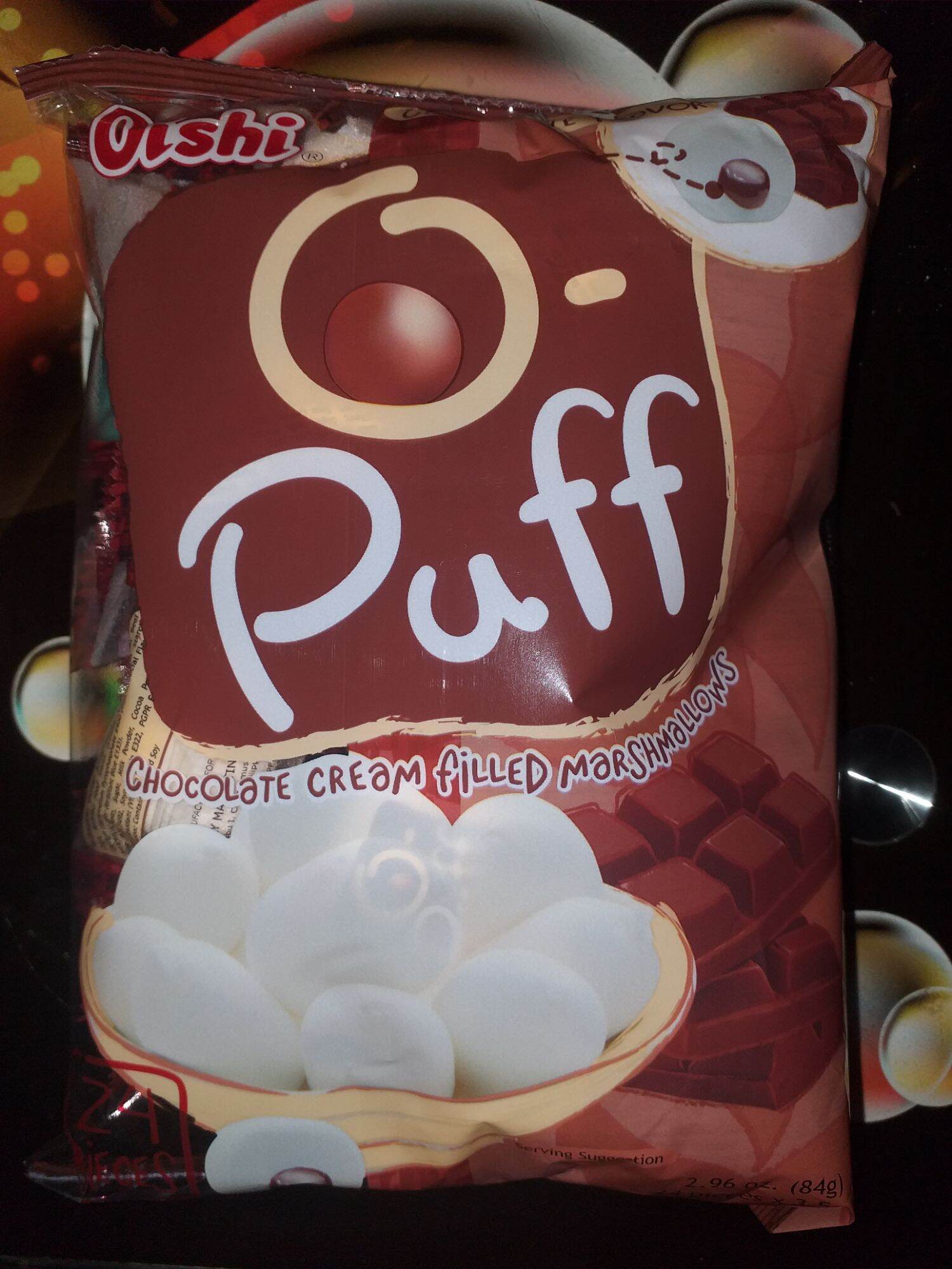 Opuff Marshmallow chocolate flavor 84g Lazada PH