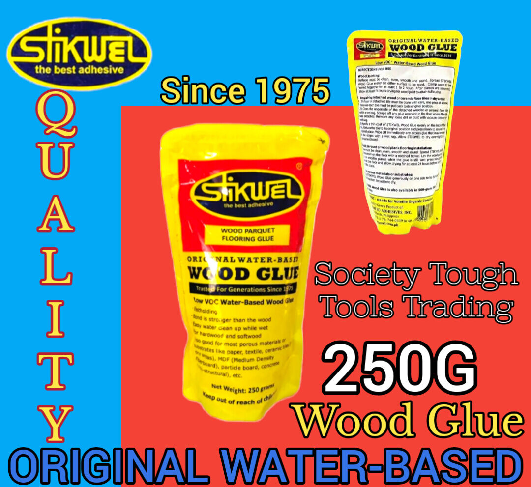 Stikwel Wood Glue Parquet 250g ORIGINAL Water Based Wood Glue Lazada PH