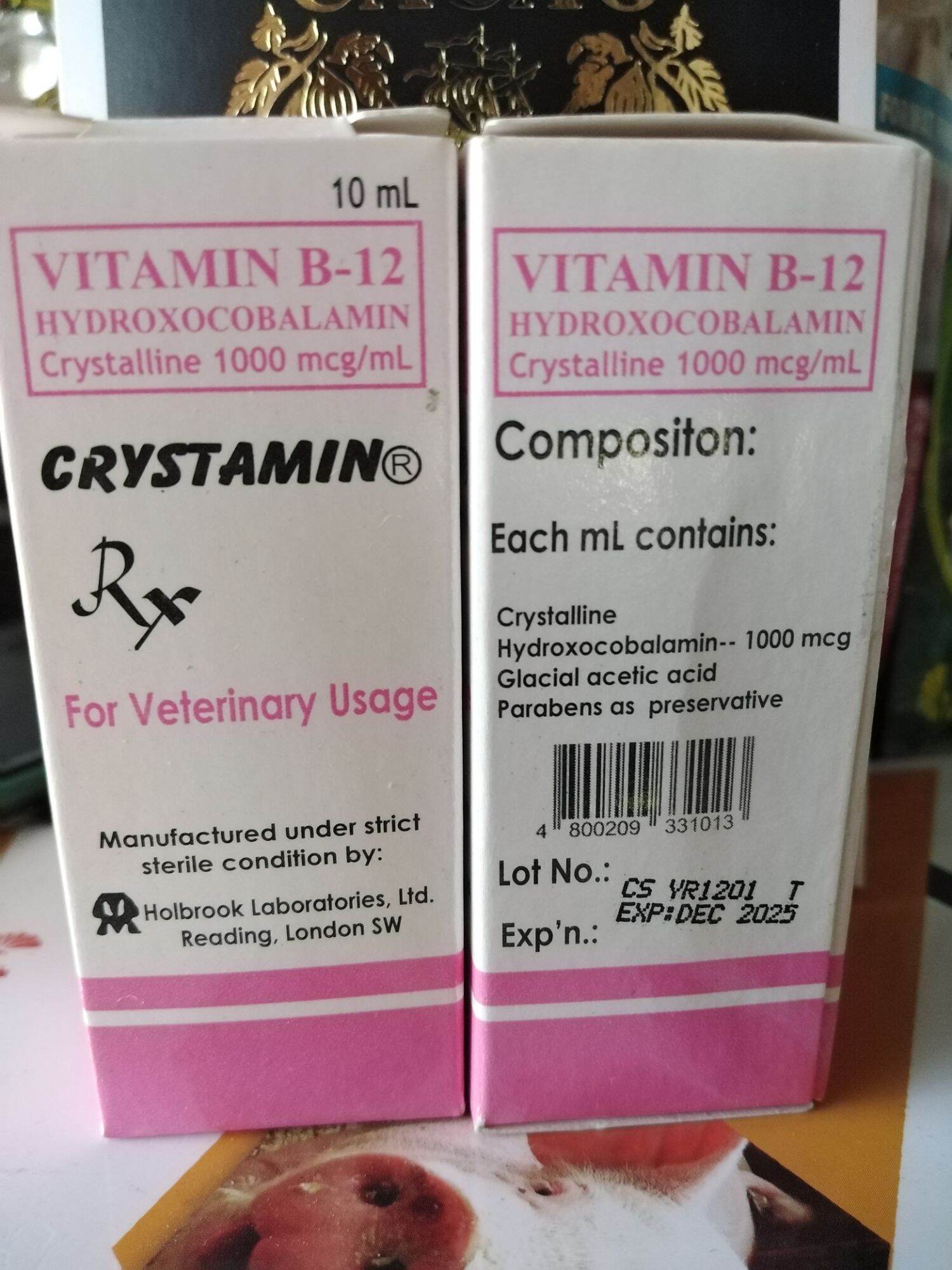 CRYSTAMIN UK MADE 🇬🇧 VITAMIN B12 for SPEED & AGILITY BOOST Fast EFFECT