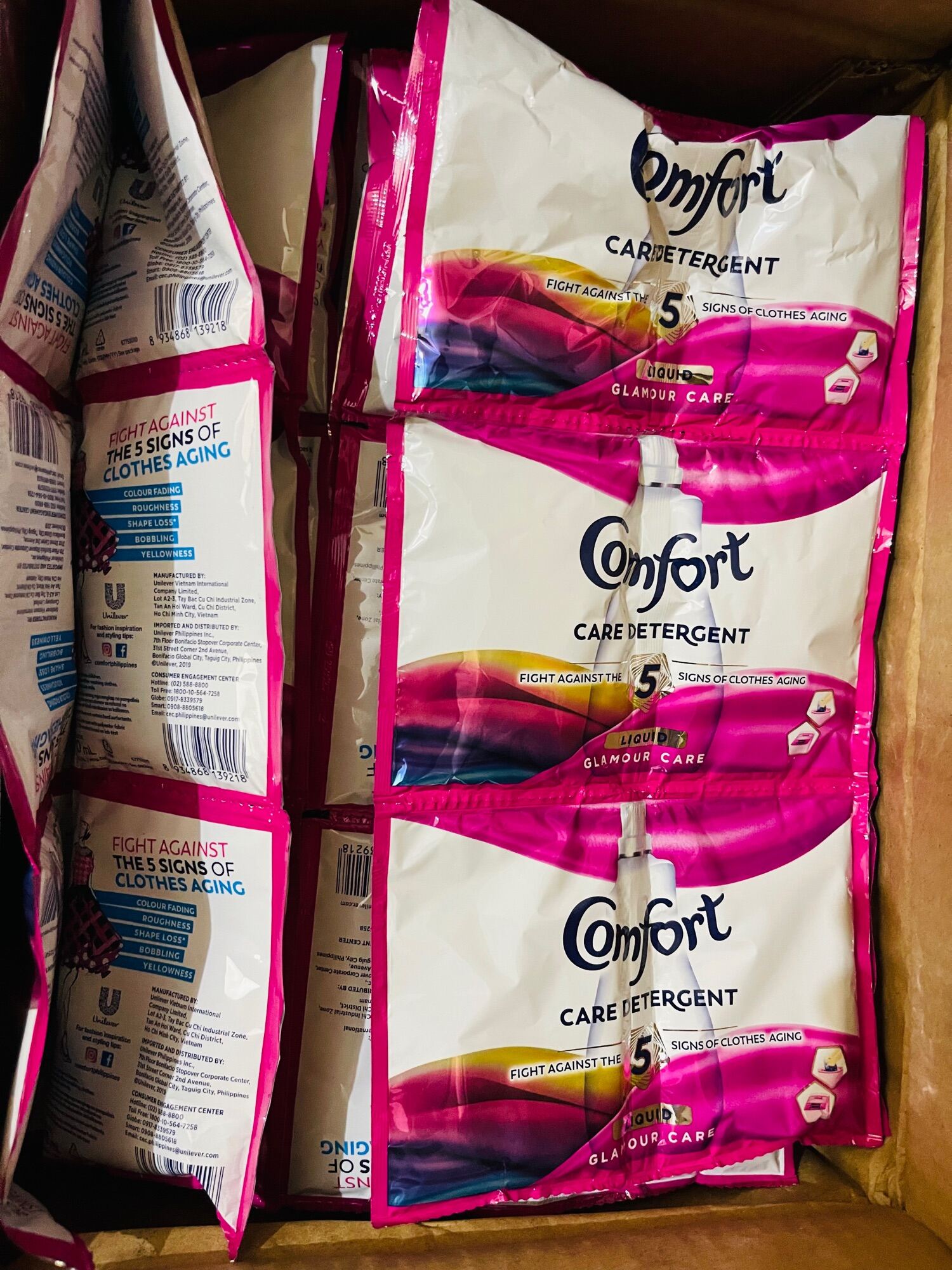 Comfort liquid detergent 12pcs Lazada PH