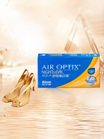 Alcon | Oxygen Comfort Night and Day Silicone Hydrogel Monthly Wear Contact Lenses 3 Pack